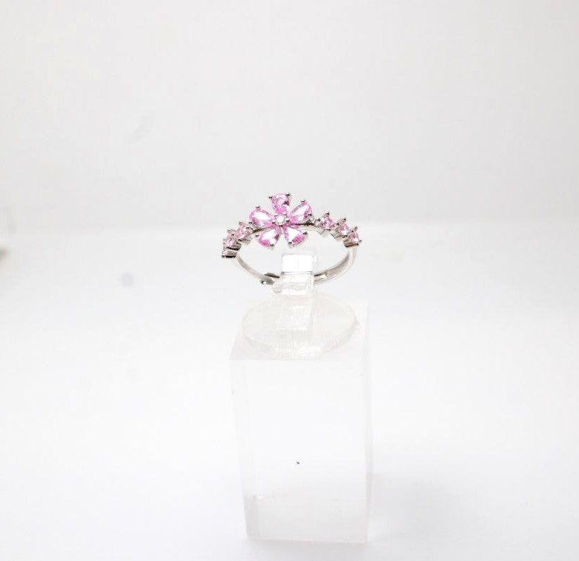Anello "Flowers" – Bianco