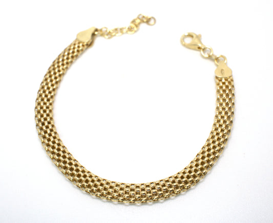 Braccialetto "Old Money Style" - Giallo (spesso)