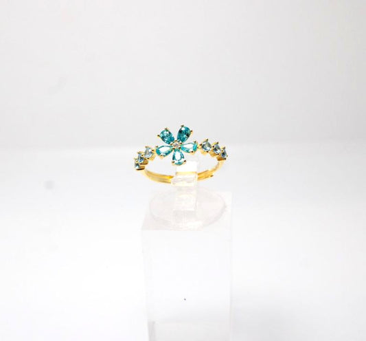 Anello "Flowers" – Giallo