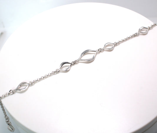 Bracciale Old Money Gocce in argento 925%