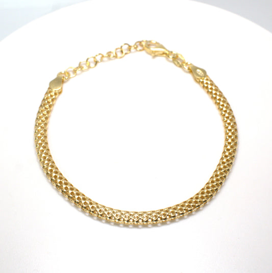 Braccialetto "Old Money style" - Giallo (sottile )