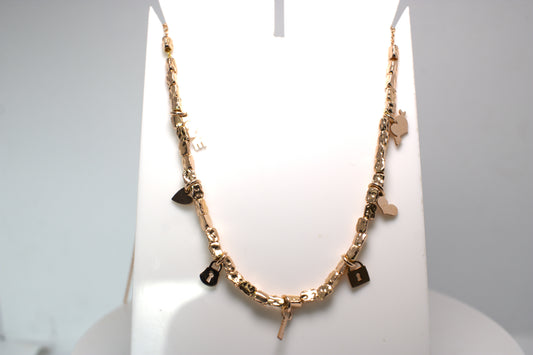 Collana "Crazy love" con ciondolini