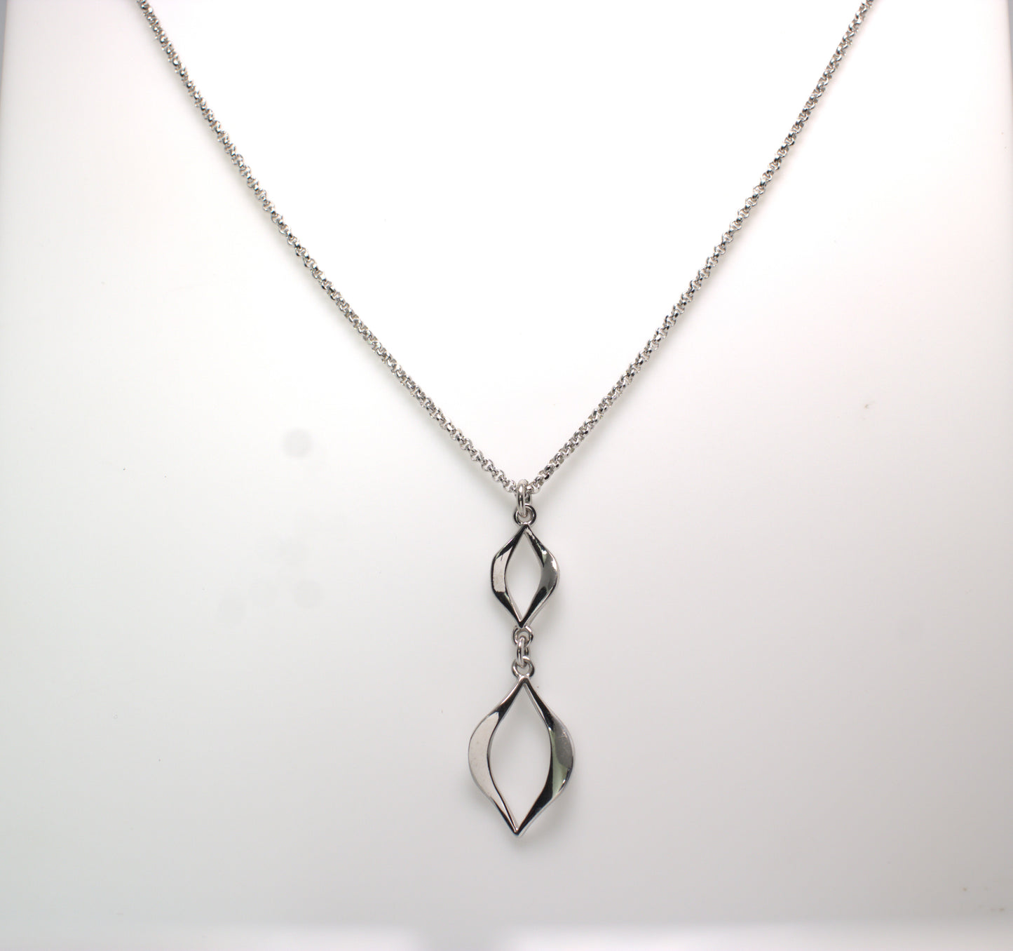 Collana "Old Money" gocce argento 925%